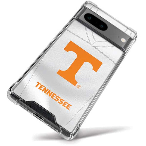 University of Tennessee White Jersey Google Pixel 8 Clear Case